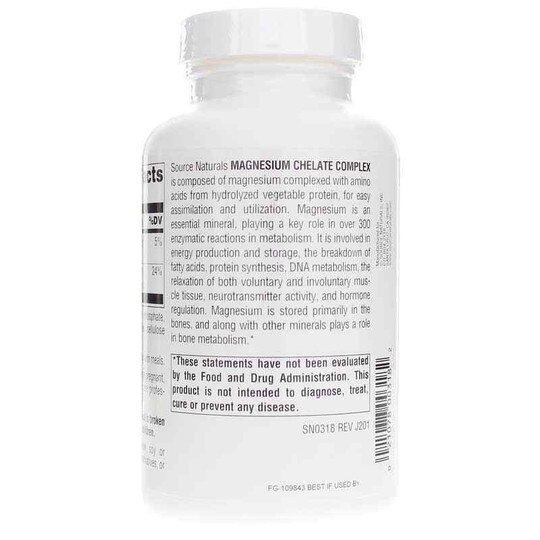 Magnesium Chelate Complex, SNN